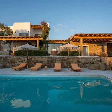 Villa Zina Sunset View St Lazaros 7 1 Bedroom Psarou (Mykonos)